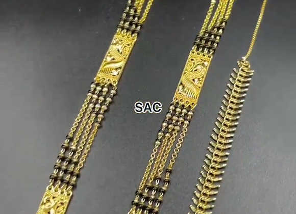 Micro Gold Mangalsutra COMBO Set