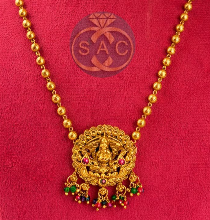 Premium Quality Matte Laxmi Mala - 1379