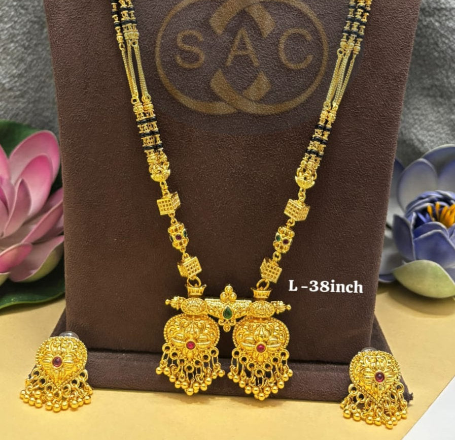Micro Gold Mangalsutra Set