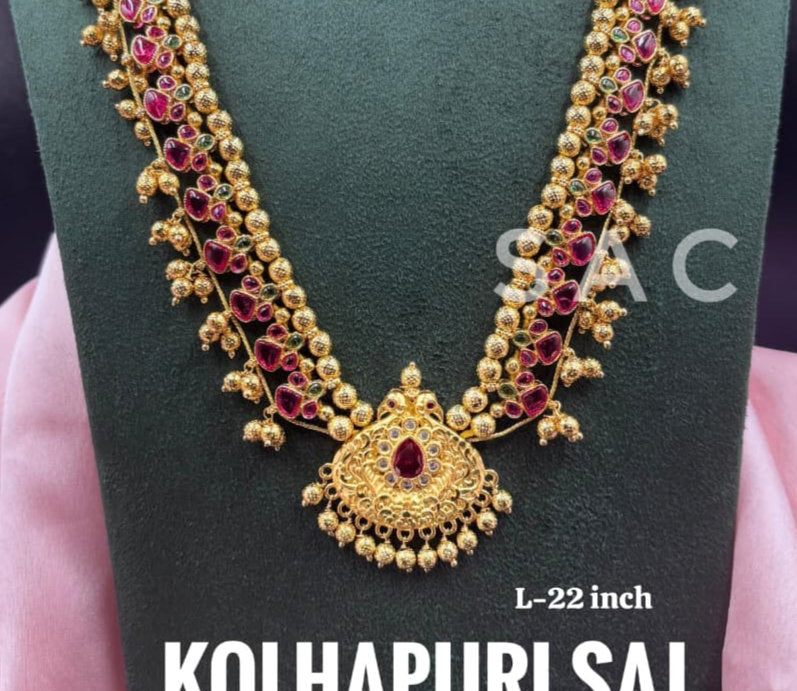 PREMIUM QUALITY KOLHAPURI SAJ* - 567