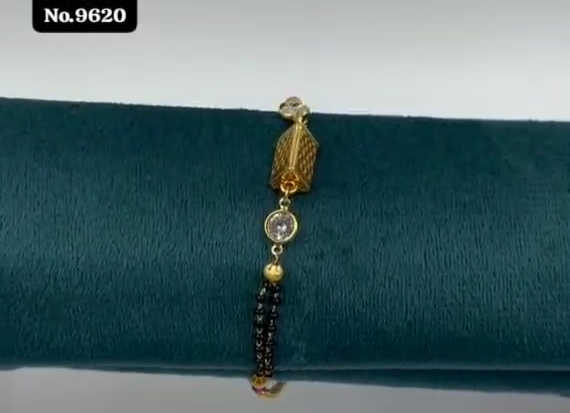 Premium Quality Hand Mangalsutra Bracelet - 689