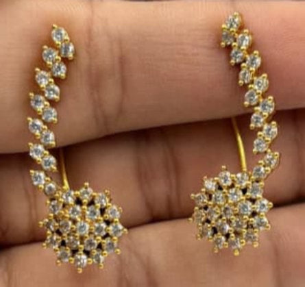 AD STONE HALF EARCUFF - 1285