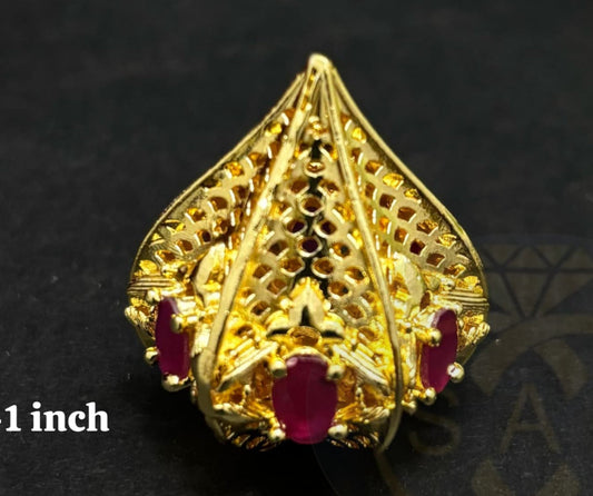GOLD PLATED GANESHA MODAK - 305