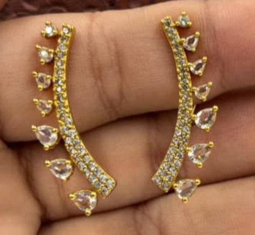 AD STONE HALF EARCUFF - 1287