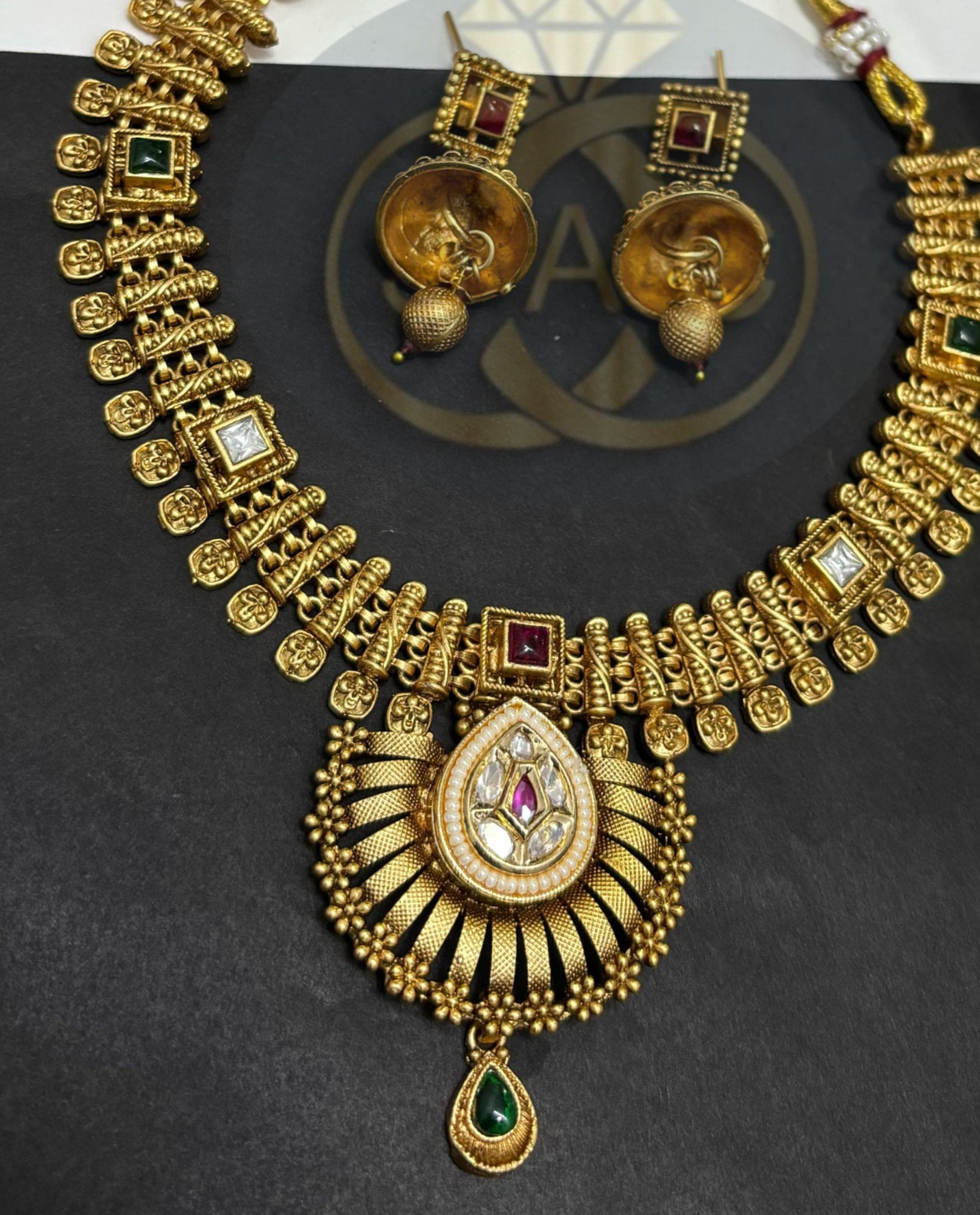 Rajwadi Necklace Copper
