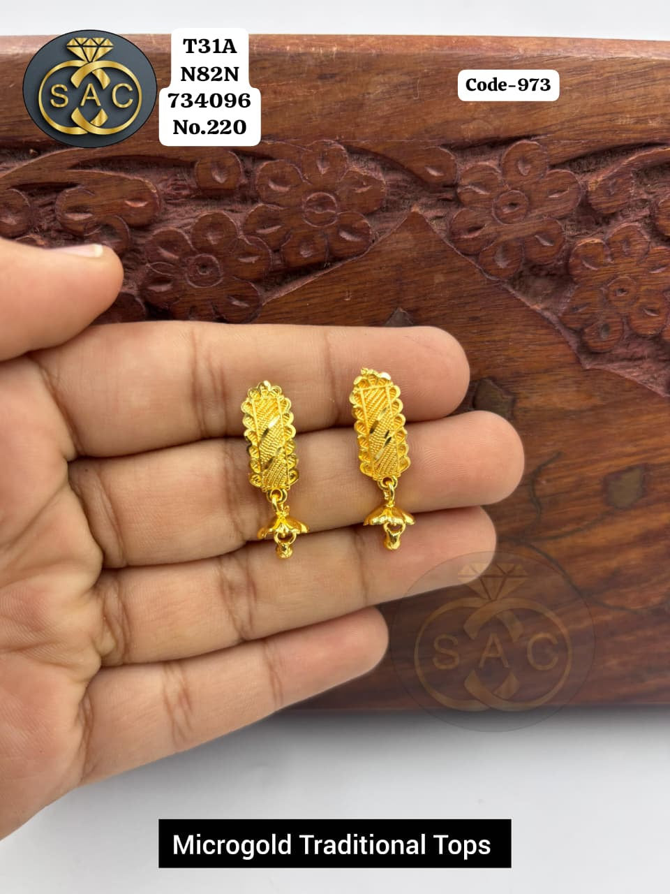 PREMIUM QUALITY MICRO GOLD TOPS - 973