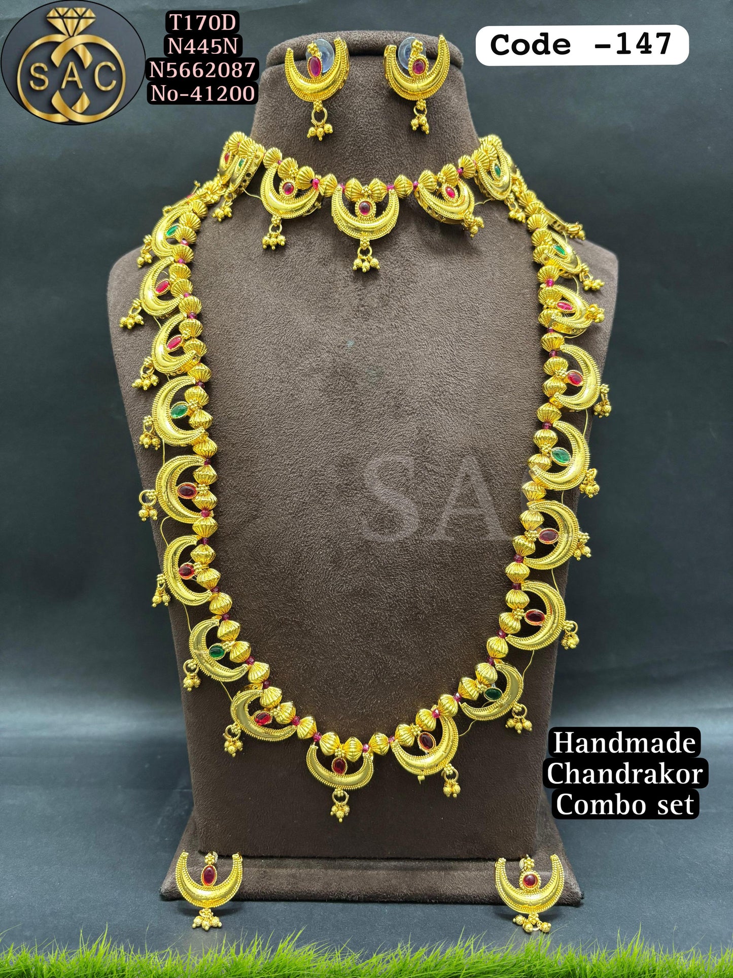 Handmade Chandrakor Combo Set - 147