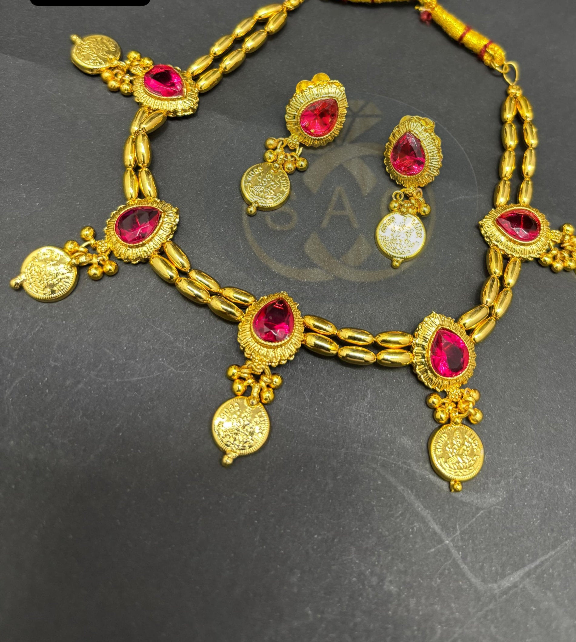 Handmade Laxmi Necklace - 133