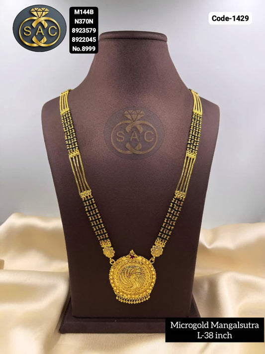 New Micro Gold Mangalsutra - 1429