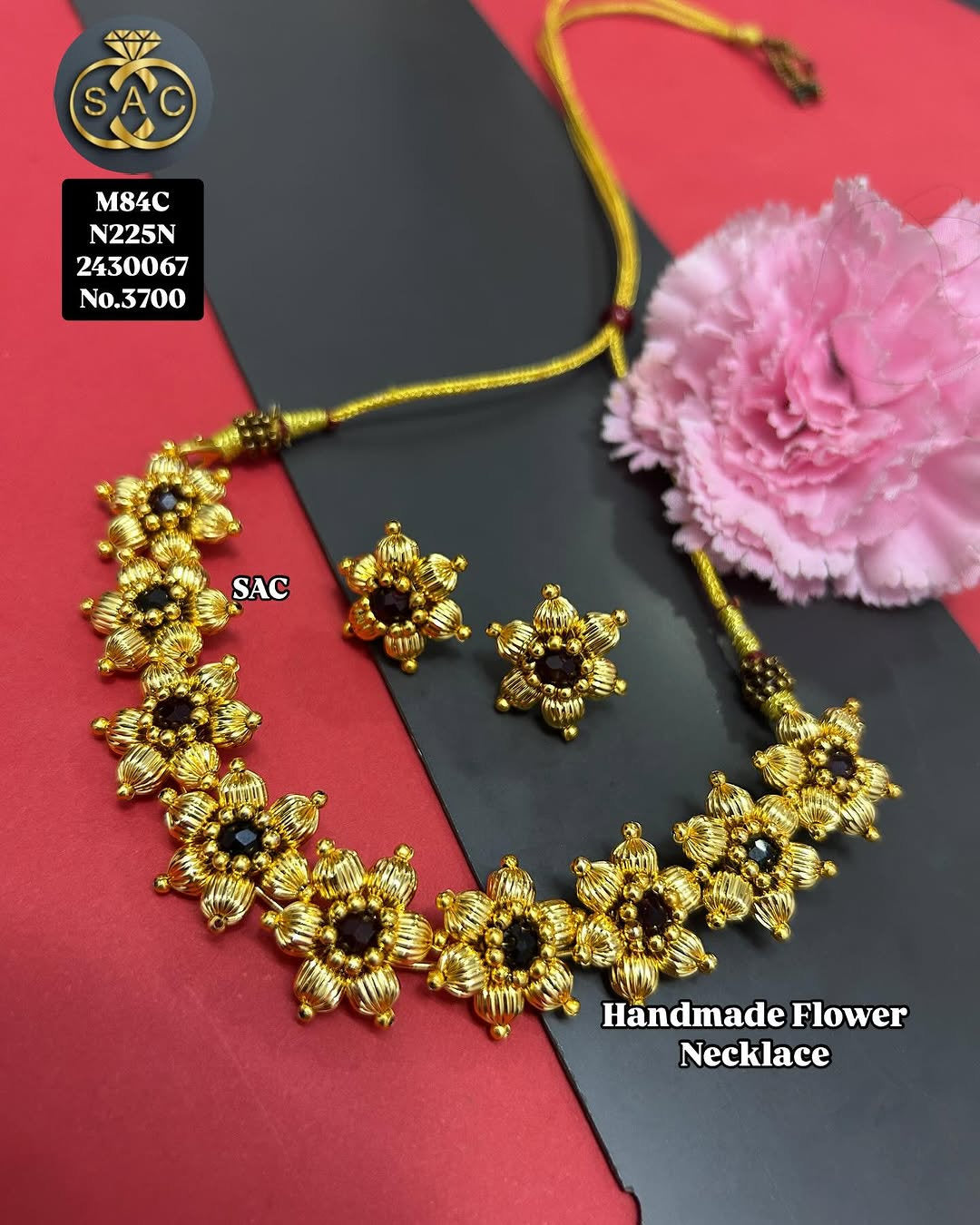 Handmade Flower Necklace