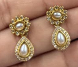 Fancy AD stone Necklace set - 1240