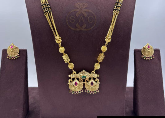 New Micro Gold Mangalsutra - 1272