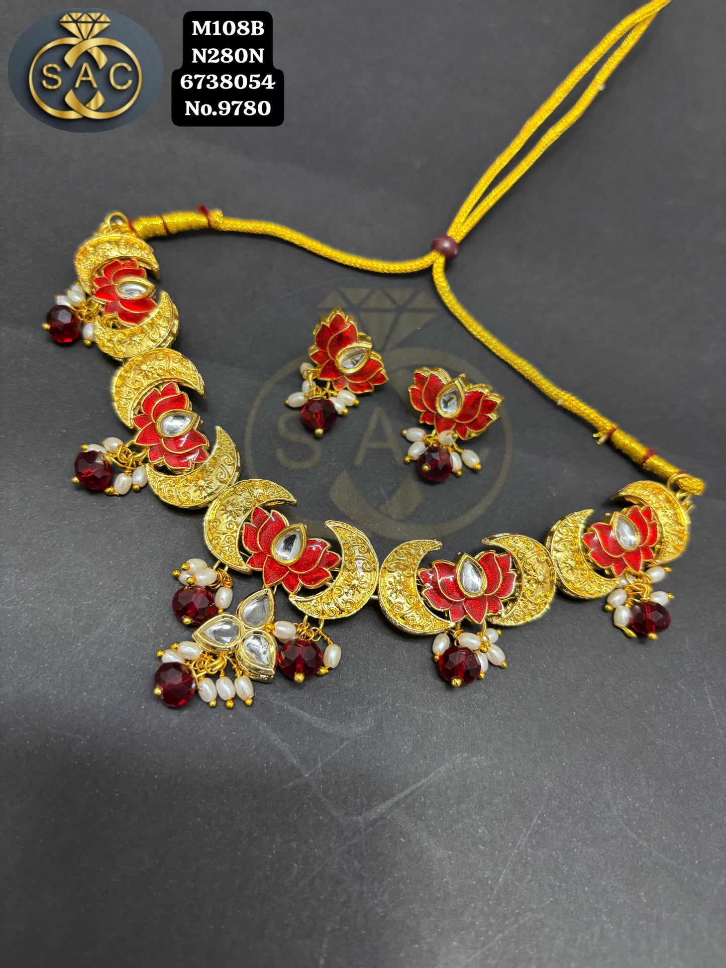 Handmade Lotus Necklace