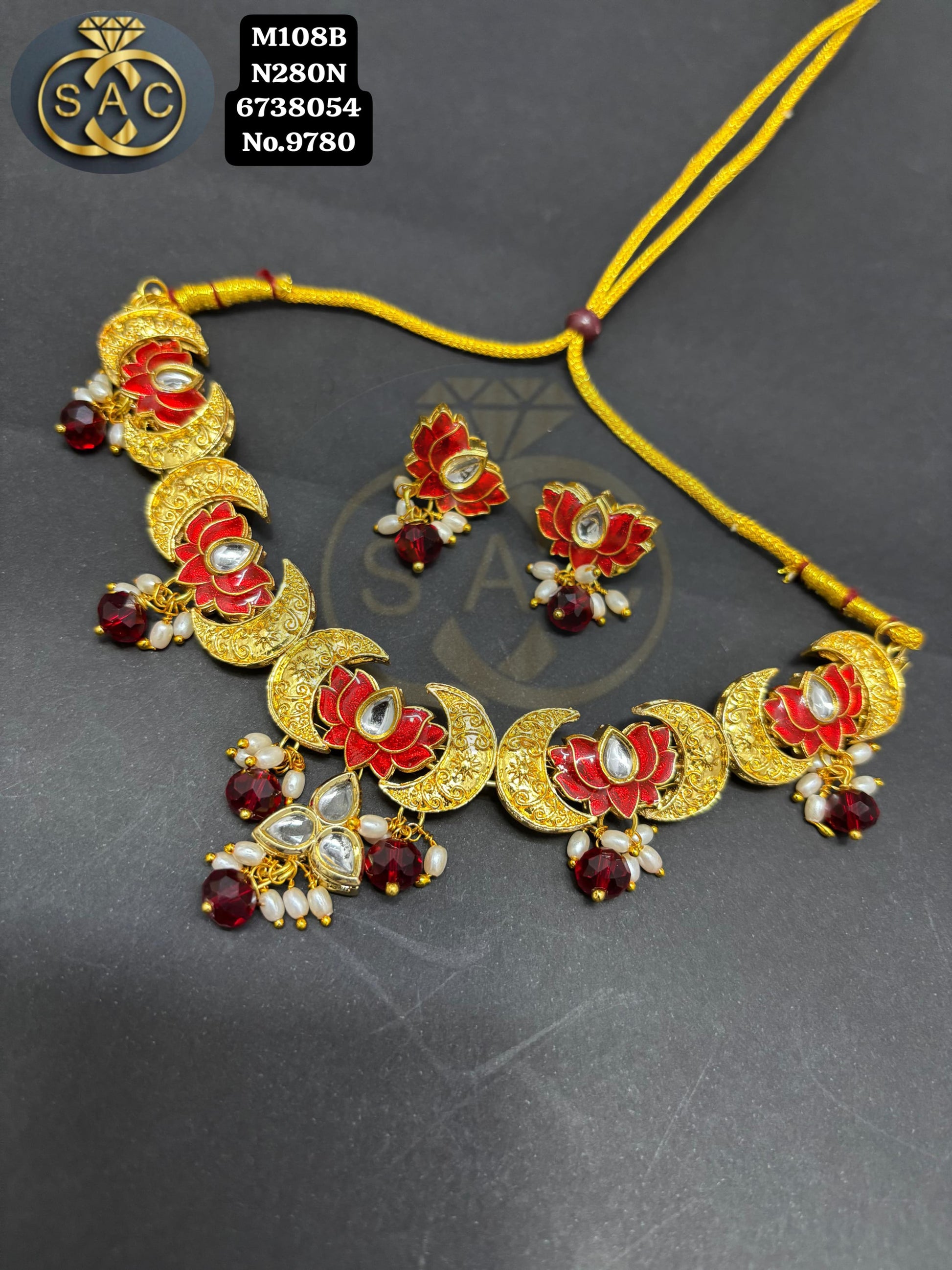 Handmade Lotus Necklace