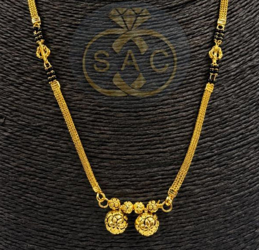1 GM Forming Short Mangalsutra - 1555
