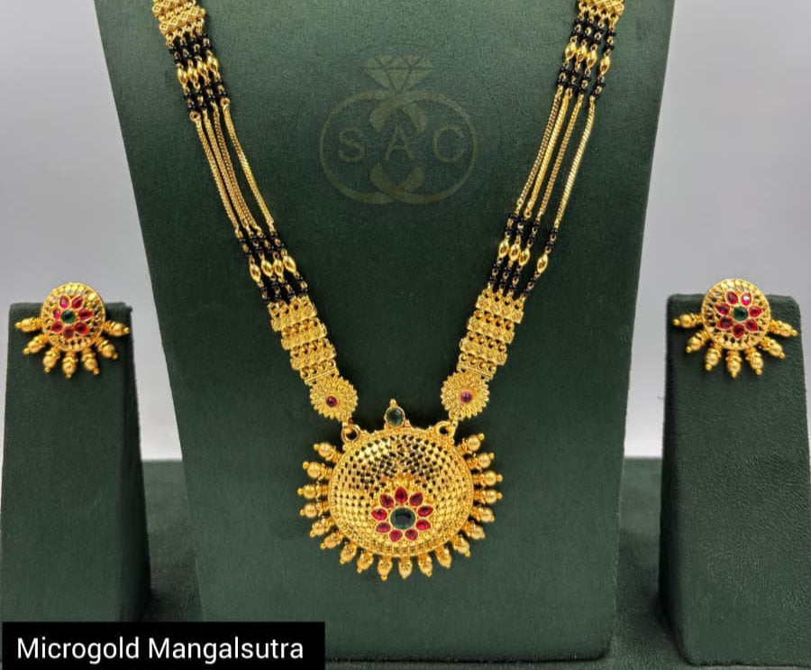 Micro Gold Mangalsutra Set- 1158