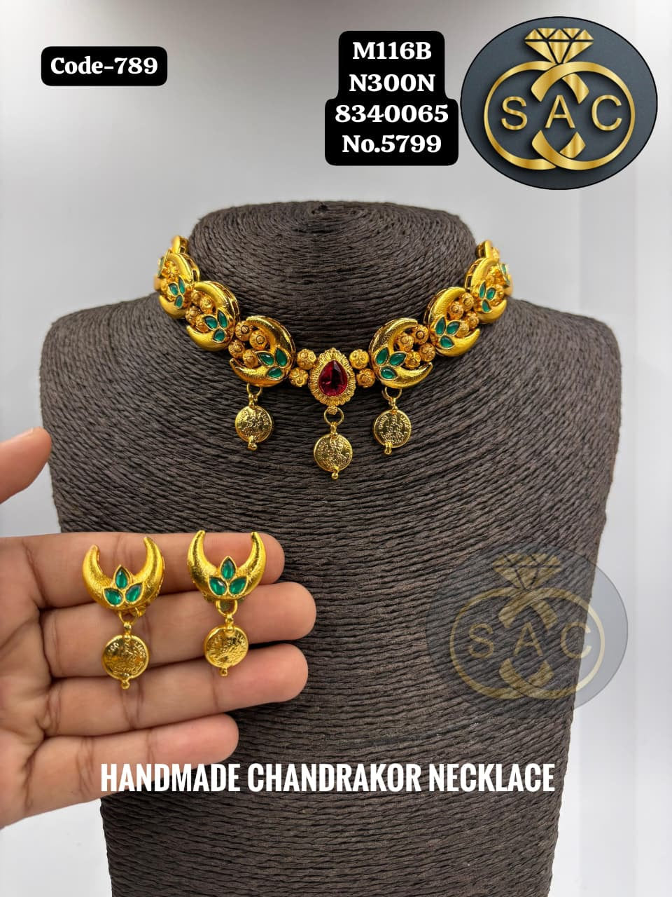 Premium Quality Handmade Necklace - 789