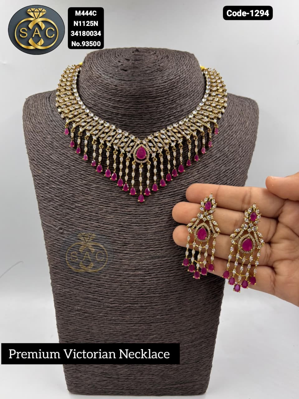 PREMIUM QUALITY VICTORIAN NECKLACE - 1294