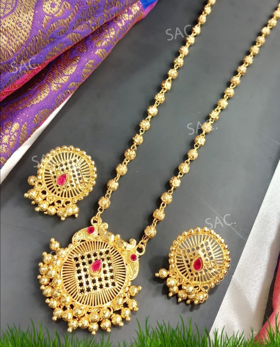 Premium Quality Micro Gold Bormal Har Set
