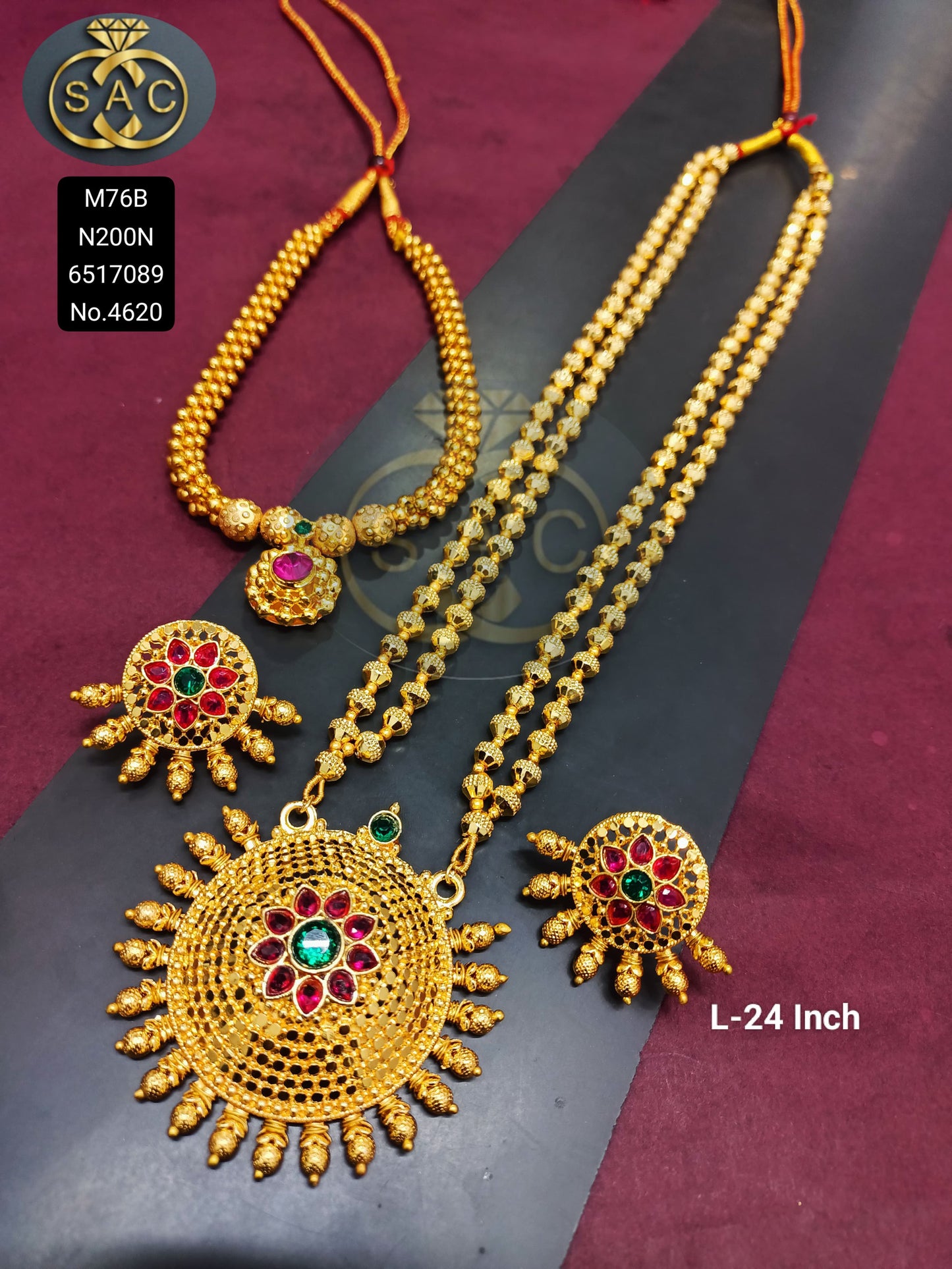 Micro Gold Tushi Bormala Combo Set