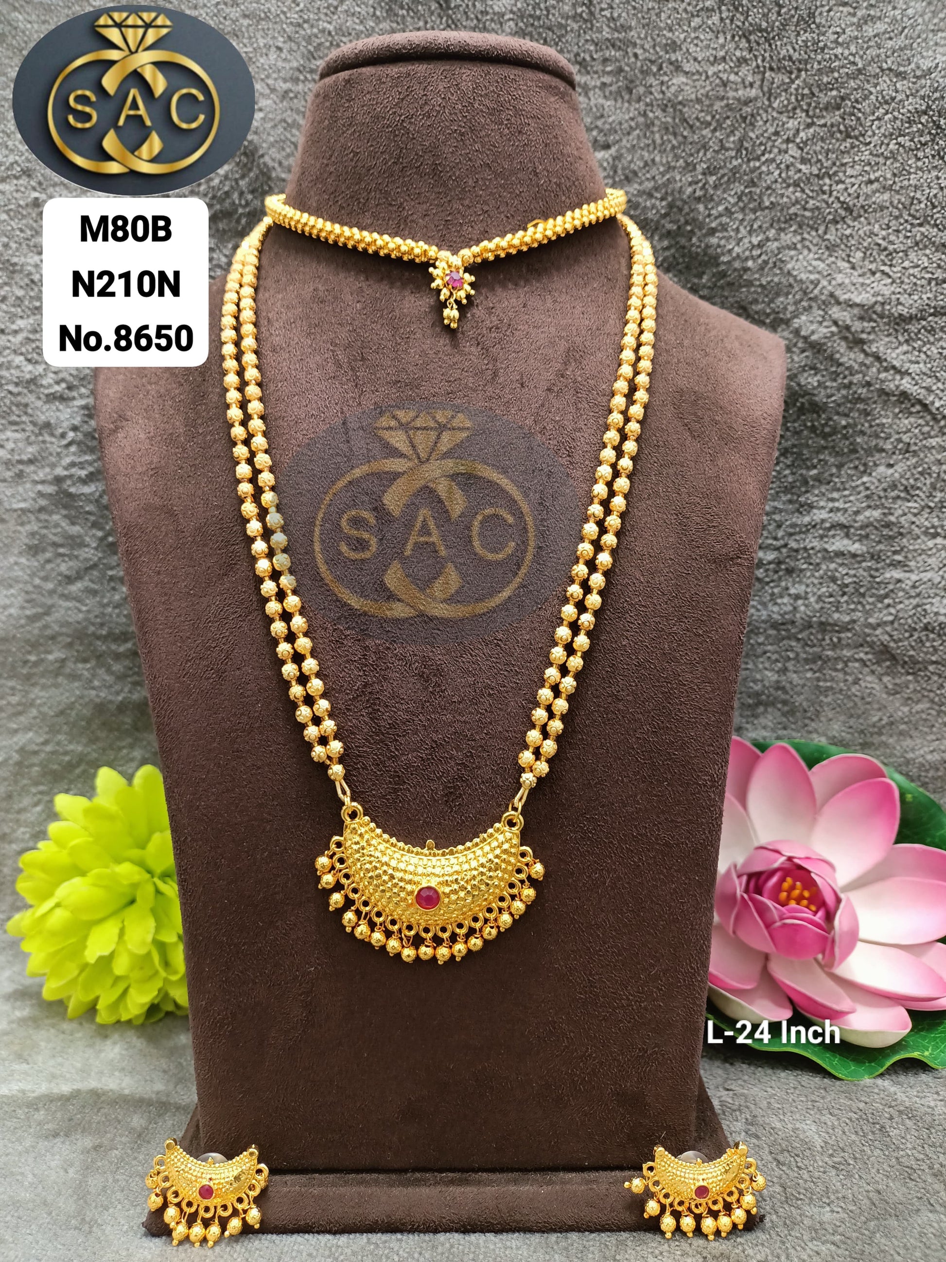 Micro Gold Tushi Bormala Combo Set