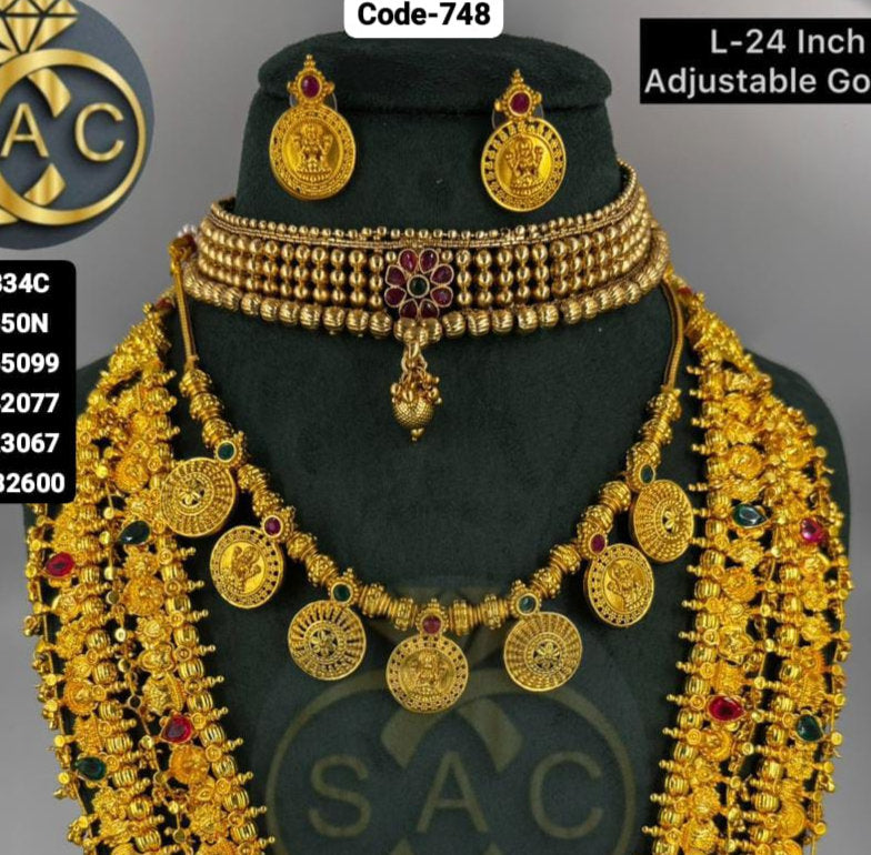 Premium Quality Bridal combo Set - 748