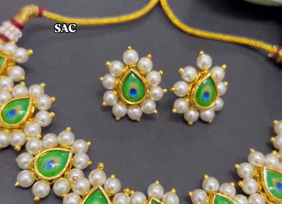 Handmade Peacock Necklace