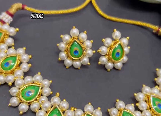 Handmade Peacock Necklace