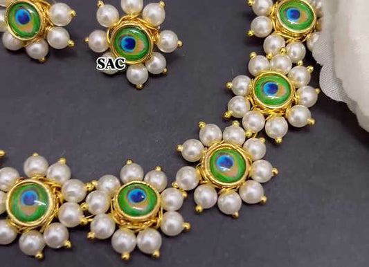 Handmade Peacock Necklace