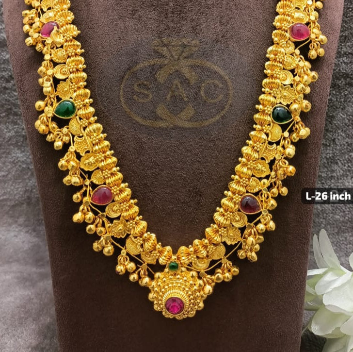 Premium Quality Micro Gold कोल्हापुरी Saaj