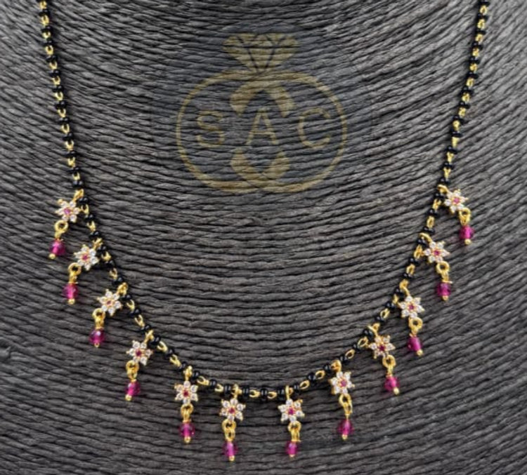 Micro Gold Short Mangalsutra - 1307