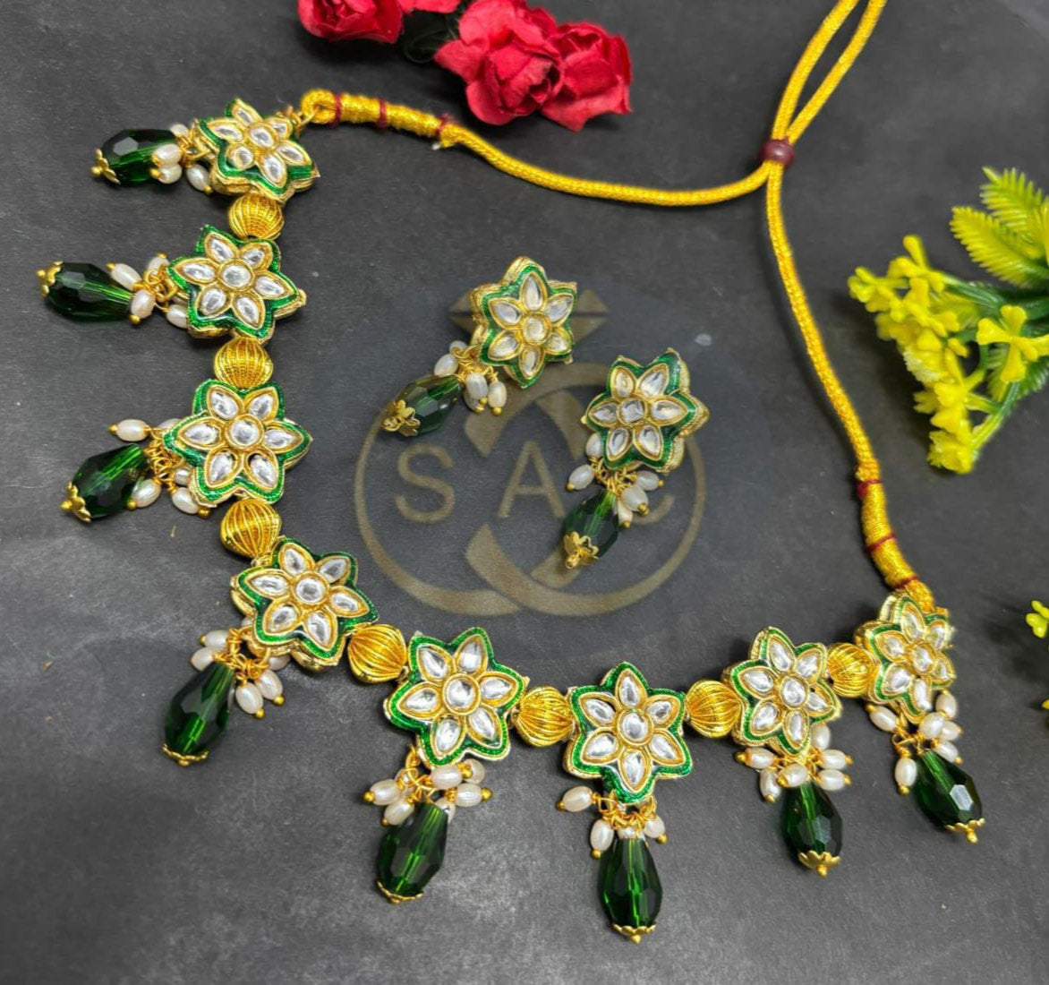Handmade Flower Necklace