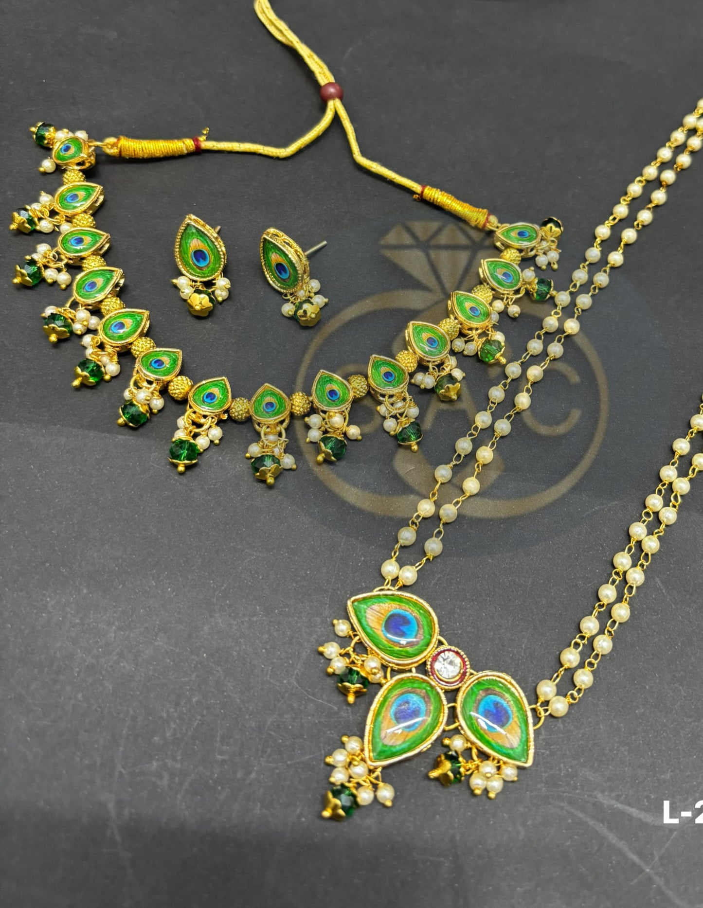 Handmade Maur Necklace Combo