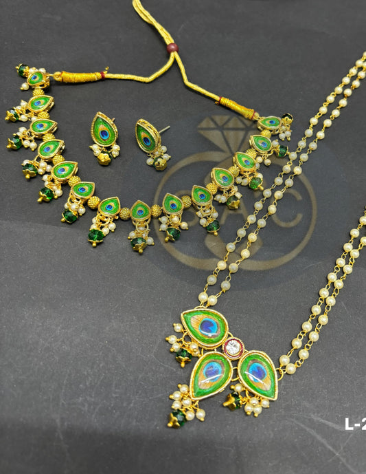 Handmade Maur Necklace Combo