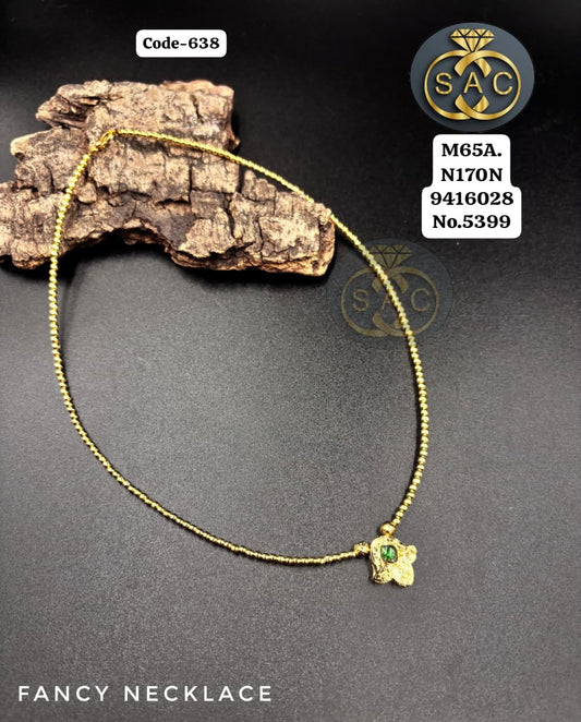 Premium Quality Fancy Necklace - 638
