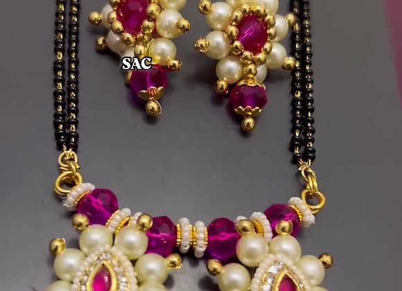 Handmade AD Stone Necklace
