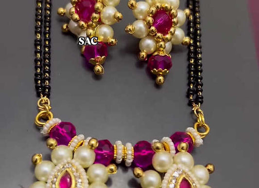 Handmade AD Stone Necklace