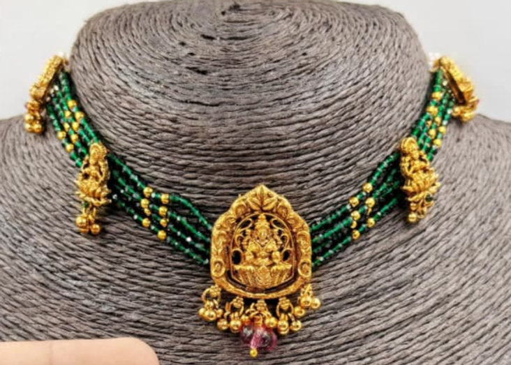 Premium Quality SOUTH LAXMI Necklace - 1318