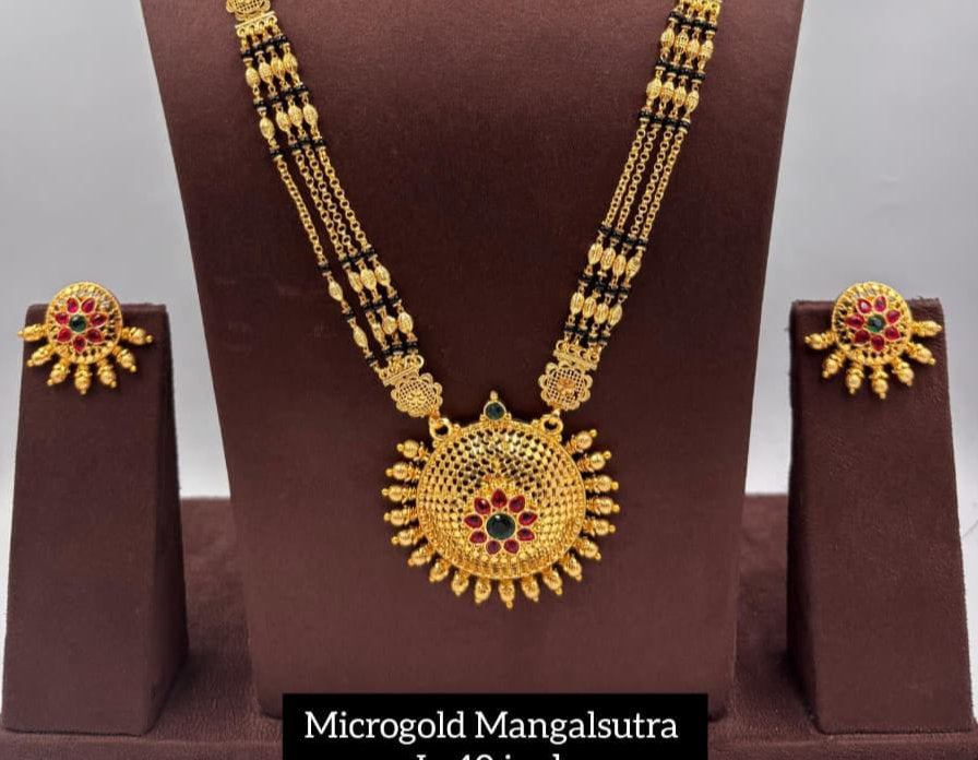 Micro Gold Mangalsutra - 1268