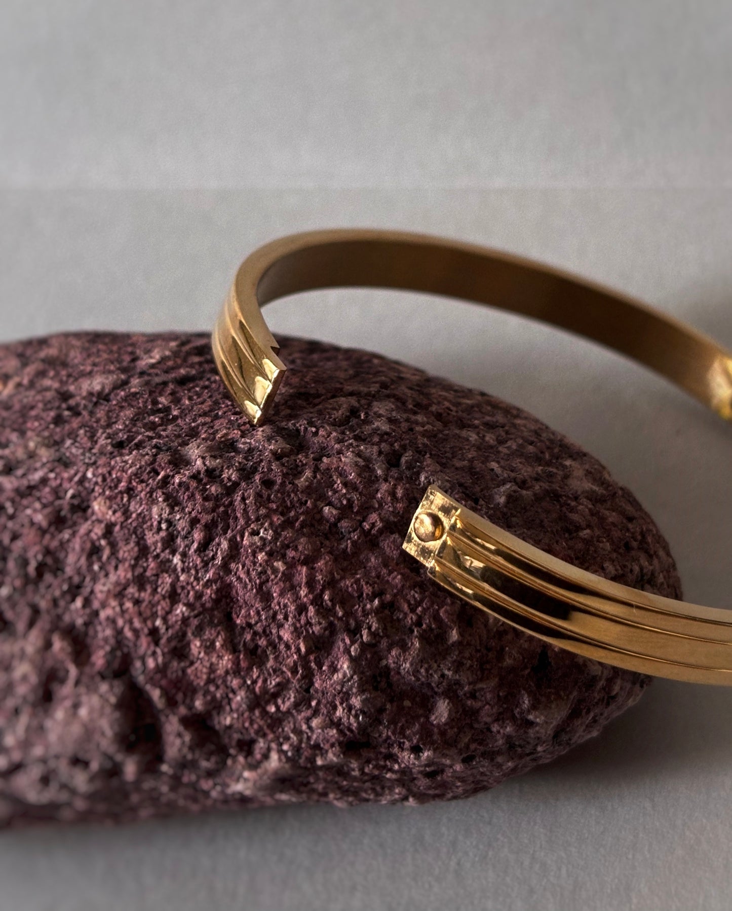 Elite Line 18 KT Gold Plated Men's Kada