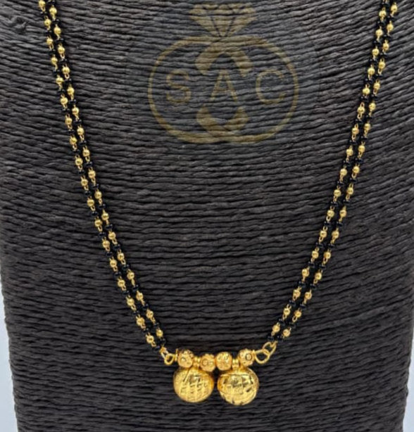 Micro Gold Short Mangalsutra - 1311
