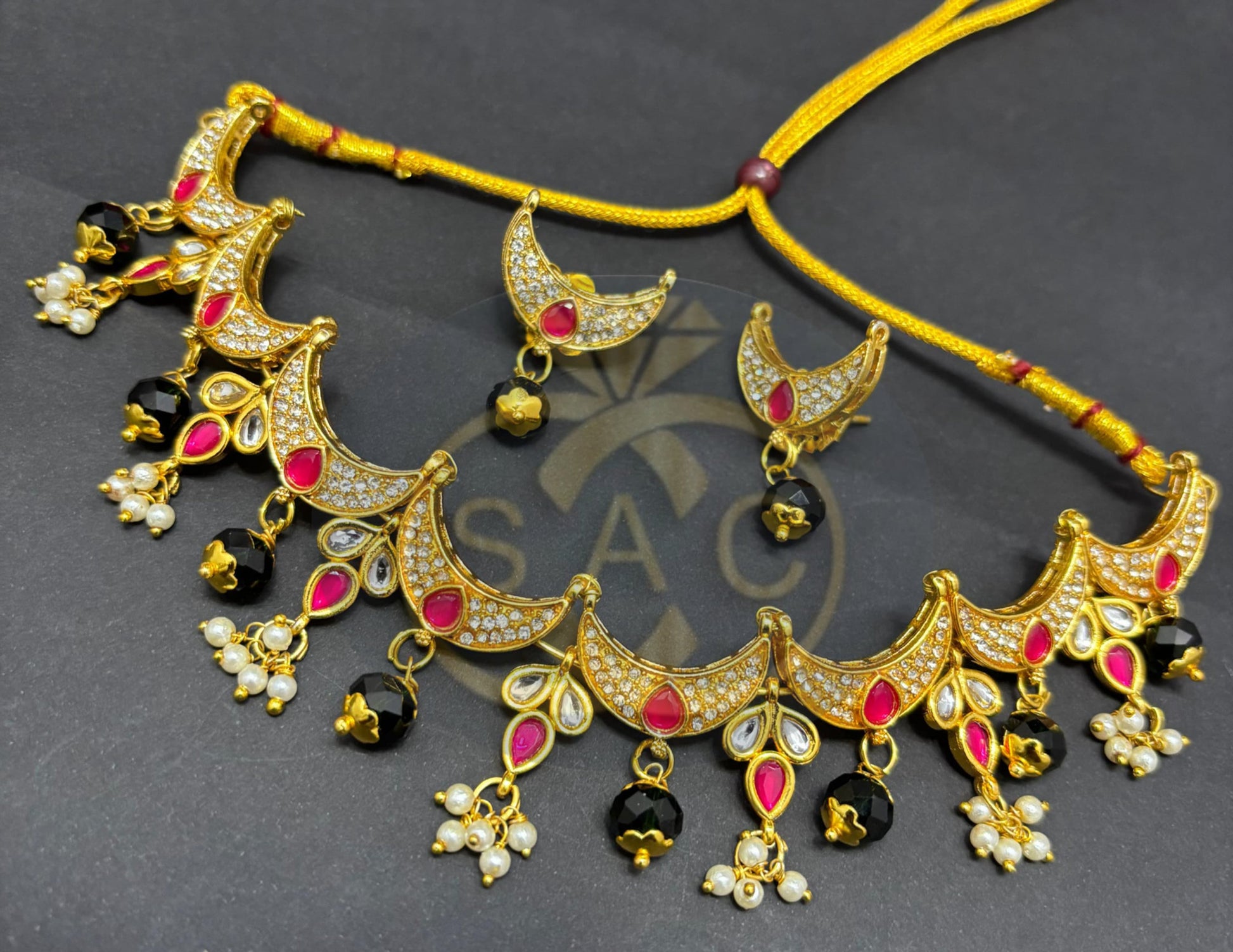 Handmade Chandrakor Necklace