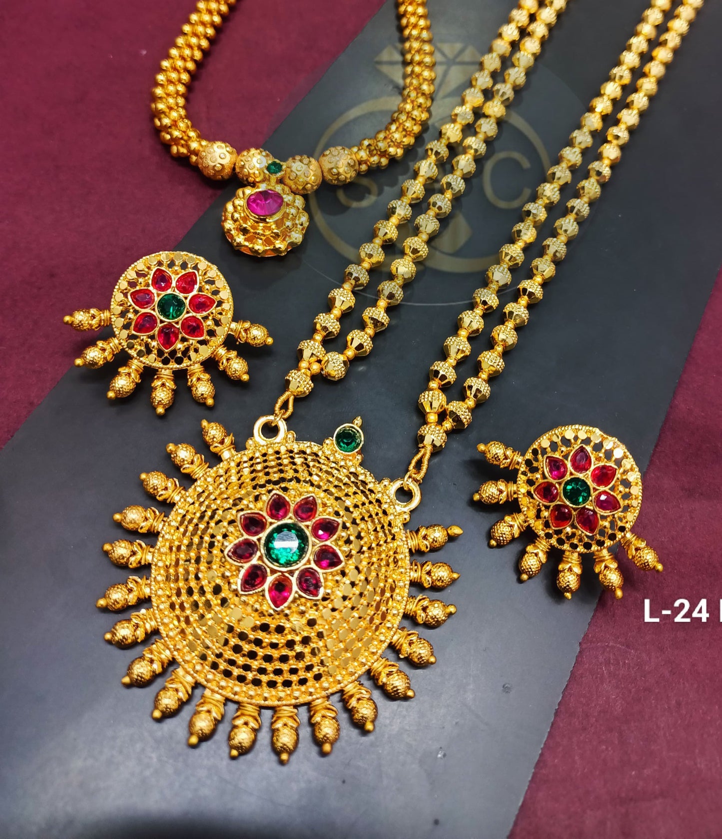 Micro Gold Tushi Bormala Combo Set