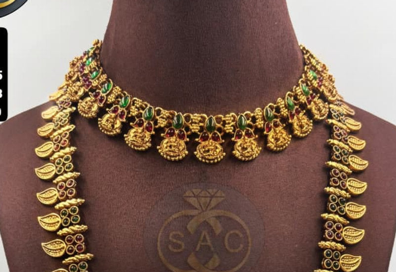 Premium Quality Heritage Koyari Necklace Combo Set - 1406