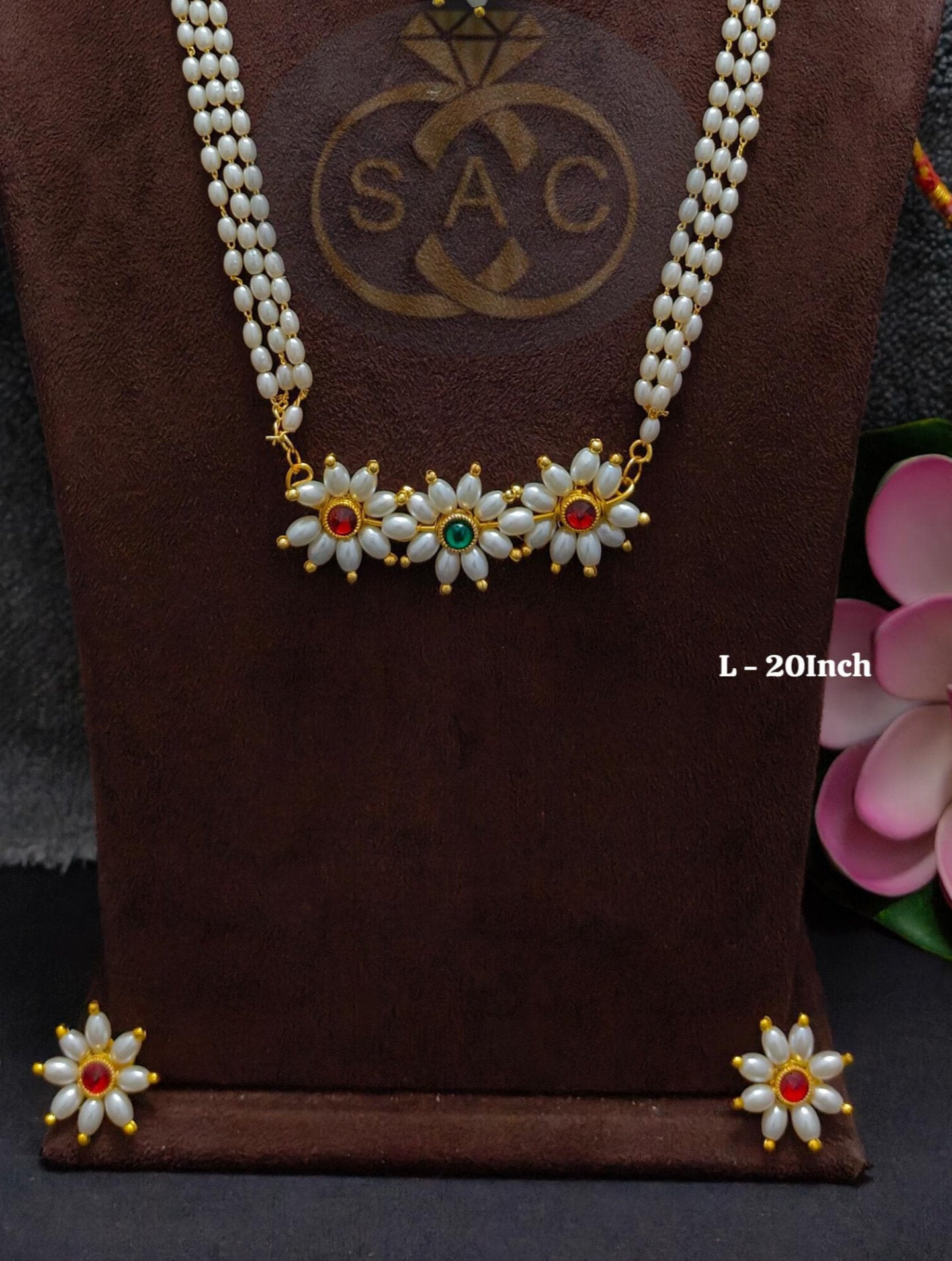 Handmade Moti Combo Set