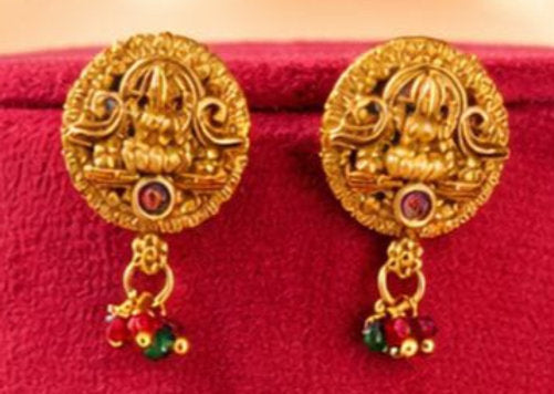 Premium Quality Matte Laxmi Moti Mala - 1378