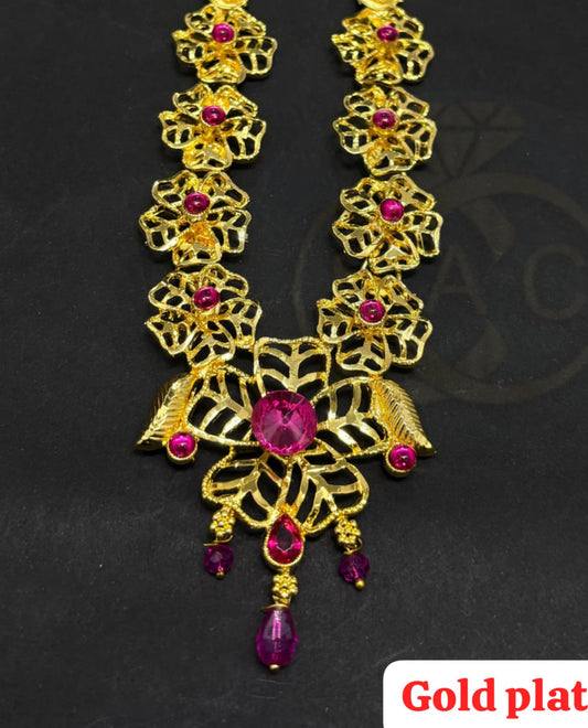 Gold plated Ganesha Kanthi - 303