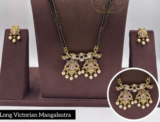 VICTORIAN MANGALSUTRA SET - 1216