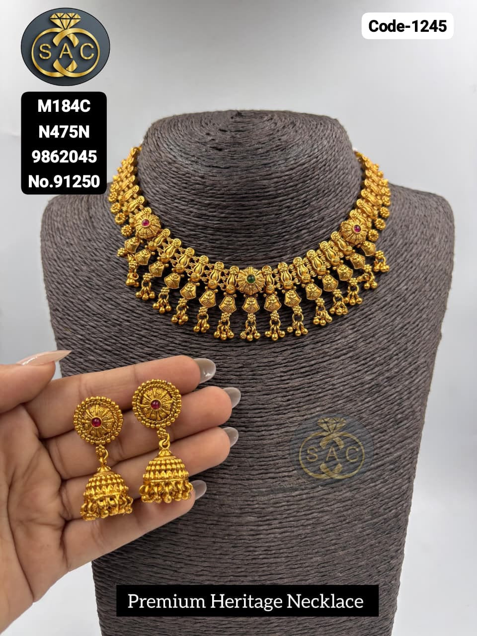 Premium Quality Heritage Short Necklace