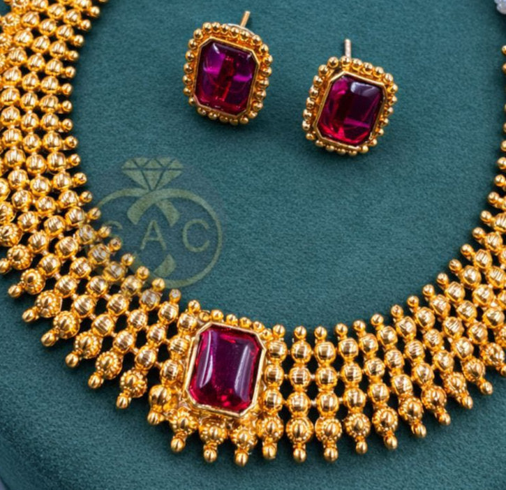 Premium Quality Short Necklace- 1223